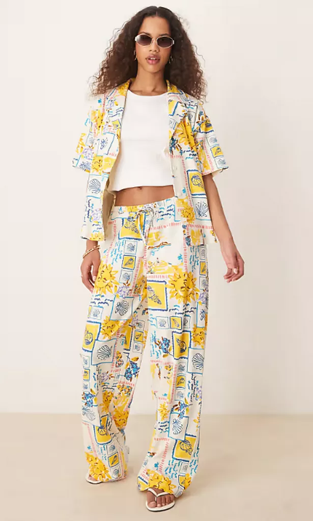 ASOS Design Postcard Print CoDor