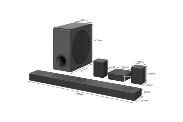 LG S80QR Bluetooth Soundbar للتلفزيون