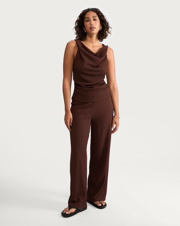 F&F Crinkle Cowl Neck Order Top and Prouters