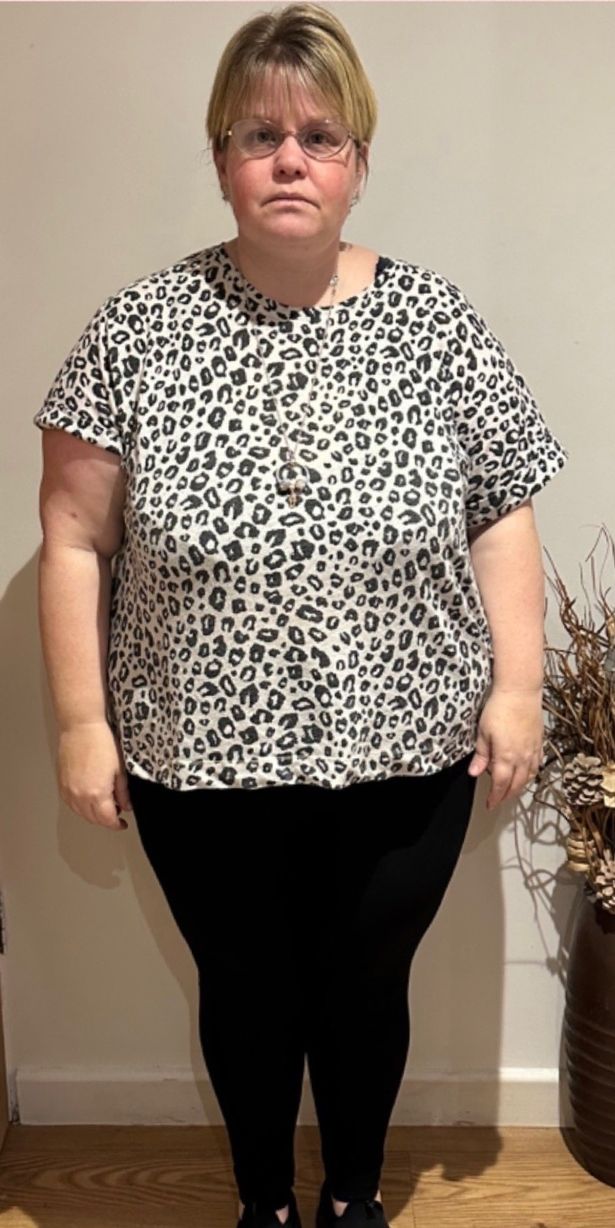 كاتي قبل فقدان الوزن