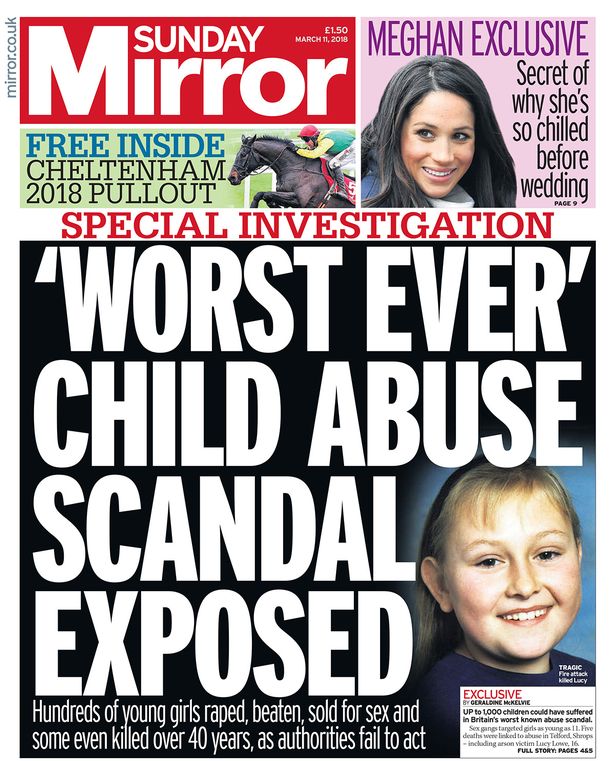 كشفت Sunday Mirror عن الإساءة المروعة التي تحدث في Telford