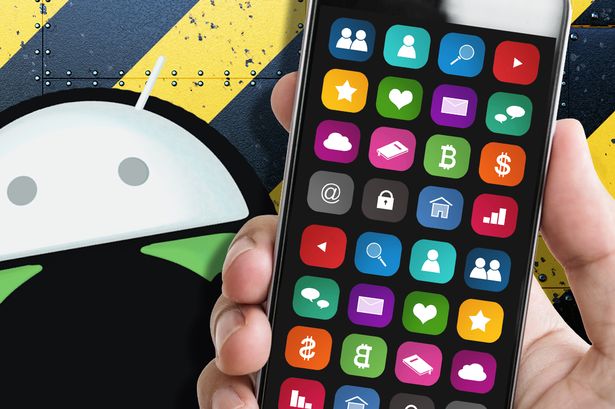 تحذير تطبيق Android