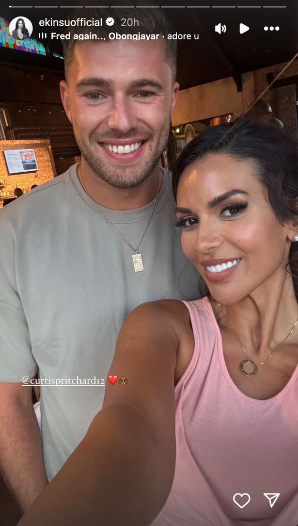 Ekin-su cülcüloğlu و Curtis Pritchard
