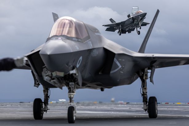F35B القاتل على HMS Prince of Wales