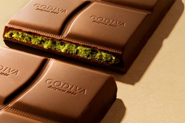 Godiva Pstachio & Kadayif Bar