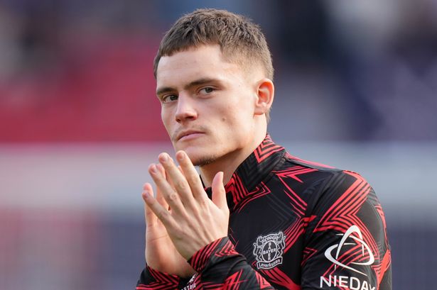 Florian Wirtz of Bayer 04 Leverkusen