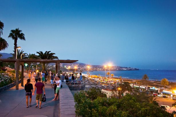 Promenade ، Playa del Ingles ، Gran Canaria