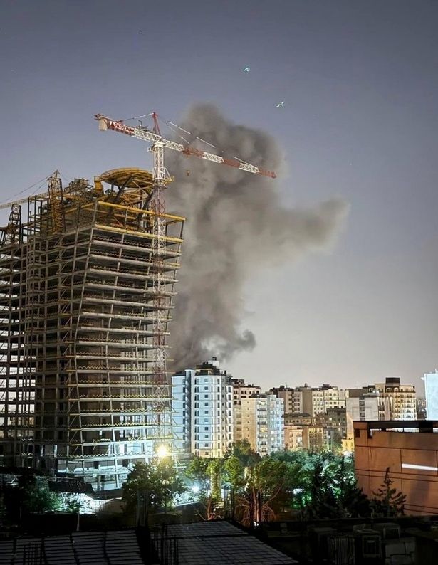 واصلت الضربات الإسرائيلية ضرب إيران قبل وقف إطلاق النار 