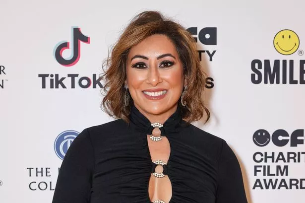 تحضر سايرا خان جوائز فيلم Smiley Charity Film 2024 في Odeon Luxe Leicester Square في 20 مارس 2024 في لندن ، إنجلترا. 