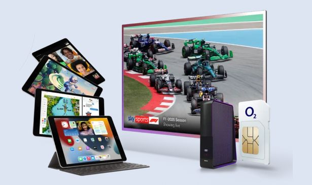 Apple iPad ، تلفزيون ذكي يعرض Moto GP ، جهاز توجيه النطاق العريض وبطاقة SIM
