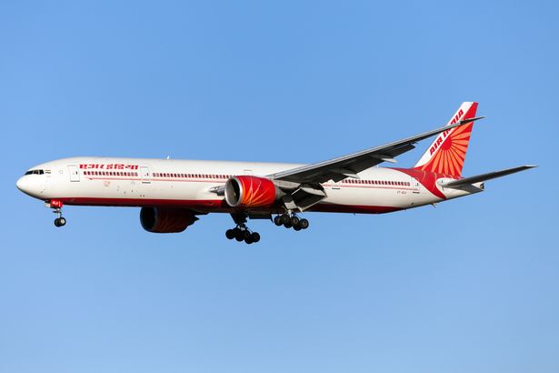 An Air India Boeing 777-300er