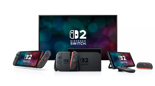 وحدة التحكم Nintendo Switch 2 وتلفزيون
