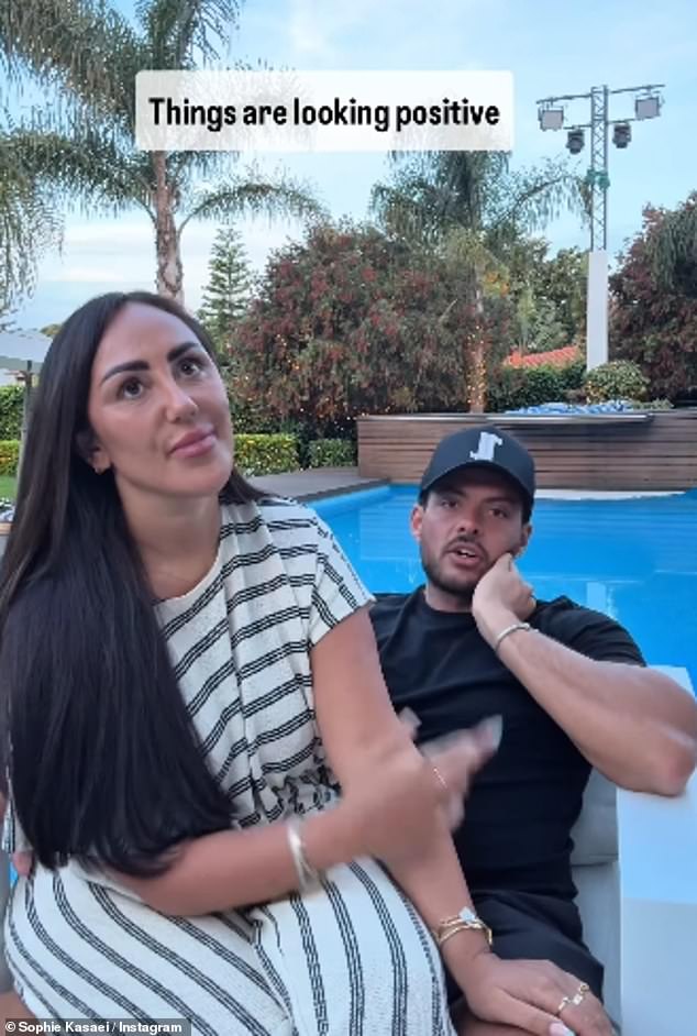 في الشهر الماضي ، شاركت صوفي تحديثًا إيجابيًا للخصوبة على Instagram بعد الانفتاح على كفاحها من أجل تصور طفل مع الأردن