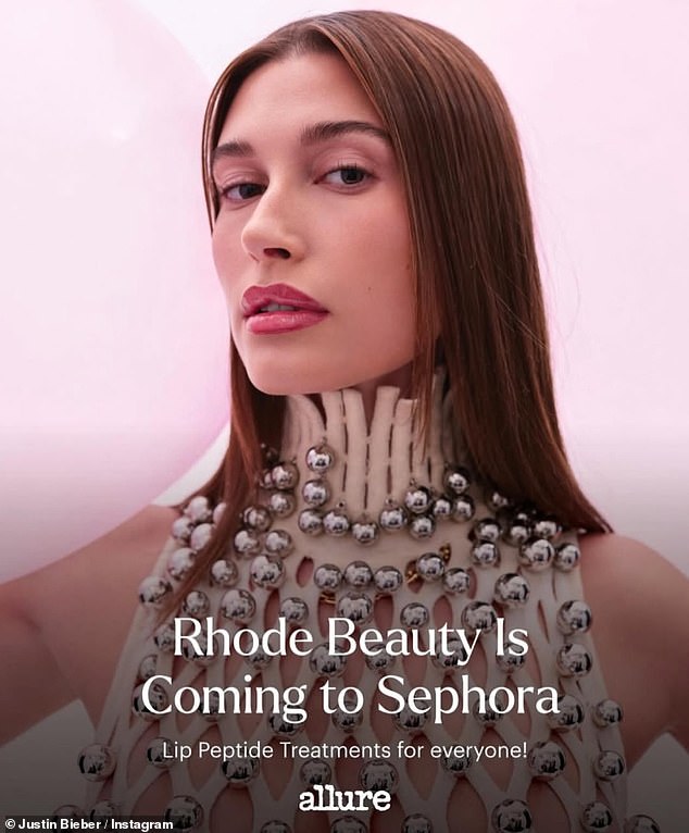 انتقل المغني إلى Instagram لإعادة صياغة منشور جاذبية يعلن أن العلامة التجارية Hailey Rhode Beauty قادمة إلى Sephora ، لكنه أشعل Fan Fury من خلال ترك Caption Blank