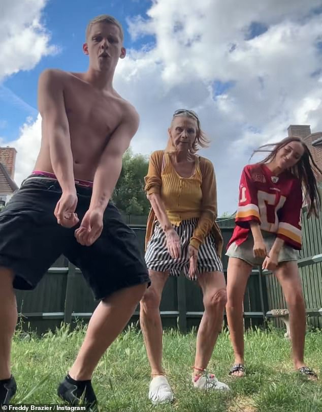 كان فريدي قد انتقل سابقًا إلى Tiktok مع شريط فيديو عن نفسه وأداء Jackiey في اتجاههم أثناء رقصهما جنبًا إلى جنب
