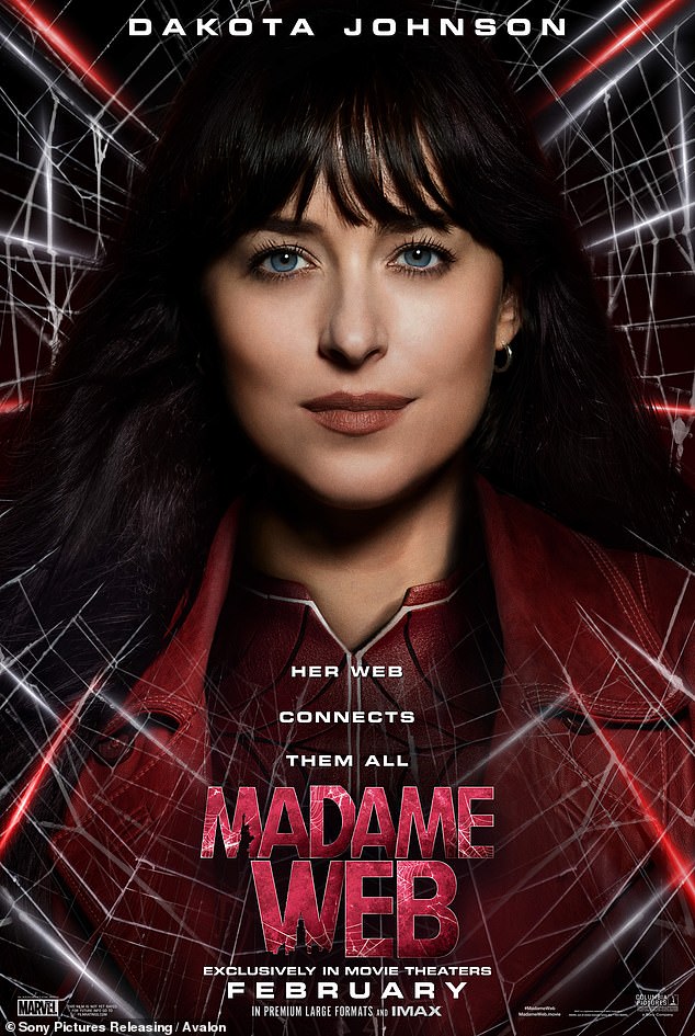 حصلت جونسون على جائزة Razzie لأسوأ ممثلة في عام 2024 لدورها في شباك التذاكر Flop Madame Web