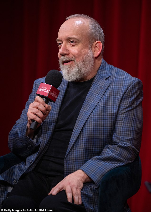 Paul Giamatti ، 58 ، هو الثاني المفضل للجزء الذي ظهر في Ides of March (في الصورة في مايو 2025)