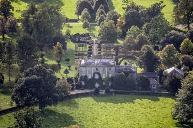 Highgrove في 15 سبتمبر 2006 ، عرض Birdseye