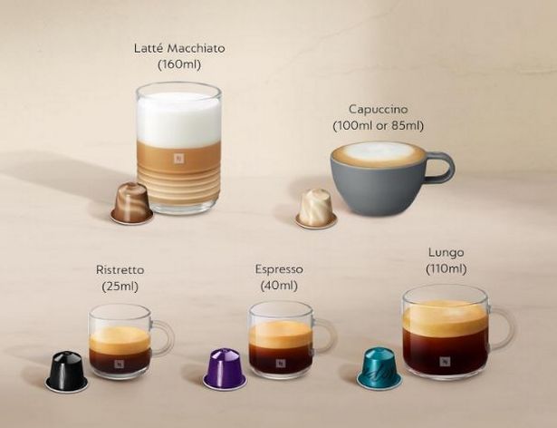 آلة قهوة Nespresso Lattissima One من De'longhi متوافقة مع مجموعة كاملة من قرون القهوة