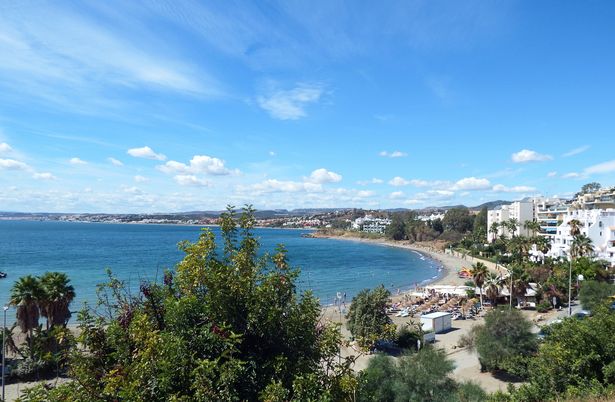 شاطئ Estepona في ملقة