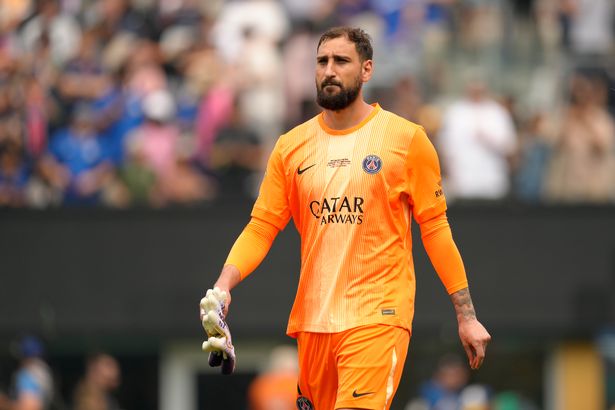 حارس مرمى Gianluigi Donnarumma من PSG و Italy Pre-Club Cup Cup 2025 المباراة النهائية بين تشيلسي FC و Paris Saint-Germain في ملعب Metlife في 13 يوليو 2025 في شرق رثفورد ، الولايات المتحدة الأمريكية. (تصوير خوسيه بريتون/صور العمل/nurphoto عبر Getty Images)