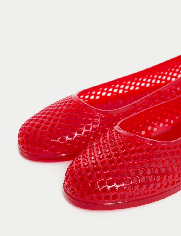 Marks & Spencer Red Jelly Shoes