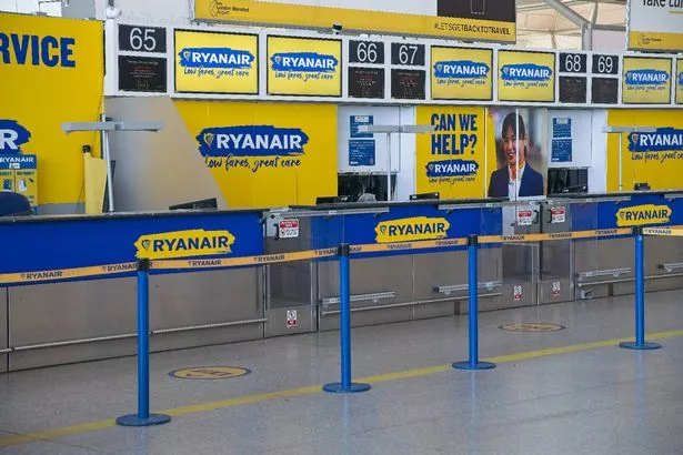   منطقة تسجيل الوصول Ryanair 