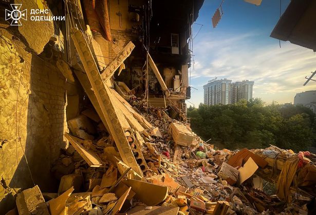 مزيد من الأضرار التي لحقت بالمدينة 