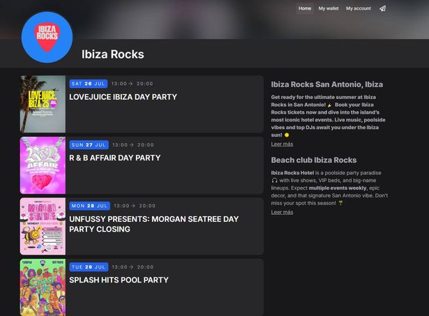 Ibiza Rocks قائمة