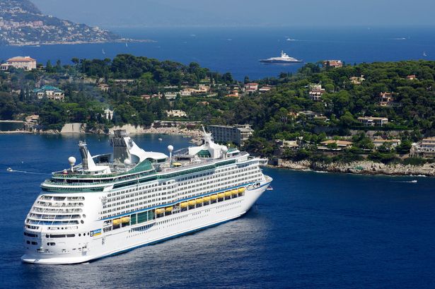 سفينة Cruise Voyager of the Seas ، التي تملكها Royal Caribbean 