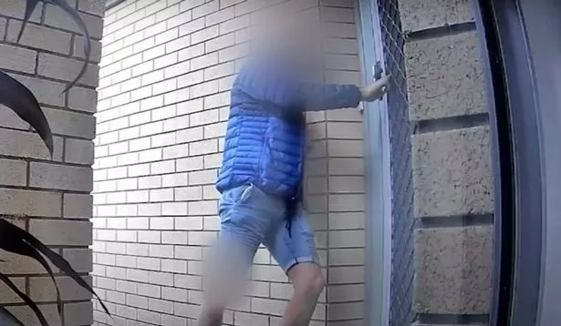 تم القبض على الحادث على CCTV 