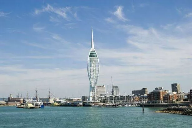 برج Spinnaker ، بورتسموث.