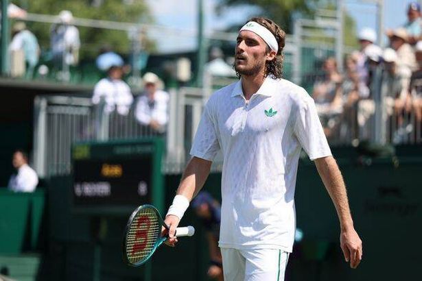 Stefanos Tsitsipas في ويمبلدون
