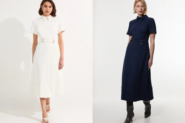 يأتي الفستان بخمس ألوان ويتم خصمه حاليًا في Debenhams