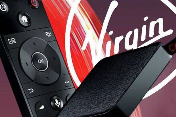 شعار تلفزيون عن بعد و Virgin