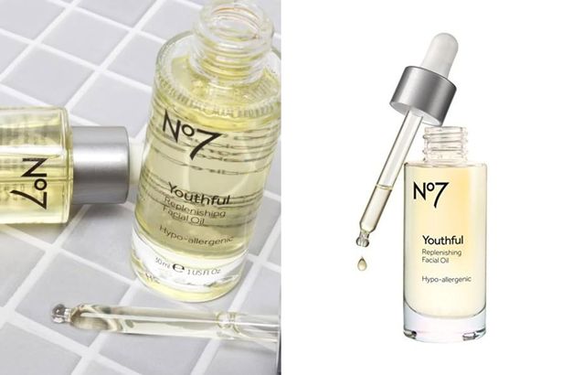 No7 تجديد شباب زيت الوجه هو 10 جنيهات إسترلينية اليوم