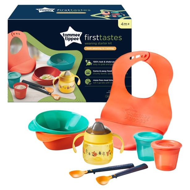 Tommee Tippee Hello Food Weaning Starter Kit 4M+