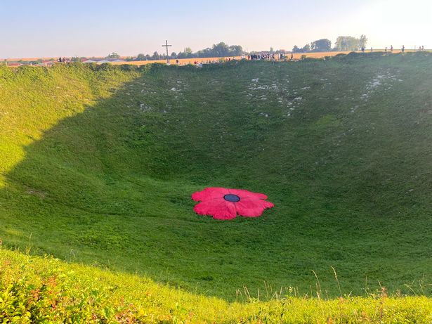 Lochnagar Crater AY 6.28 صباحًا في 1 يوليو 2025