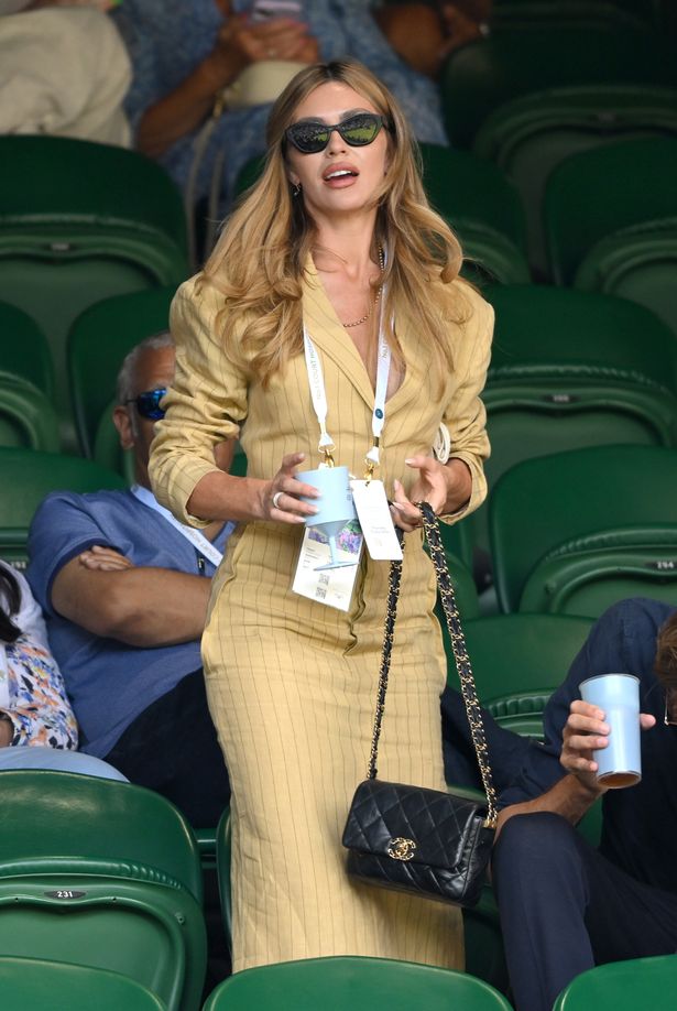 Abbey Clancy يحضر Wimbledon 2025
