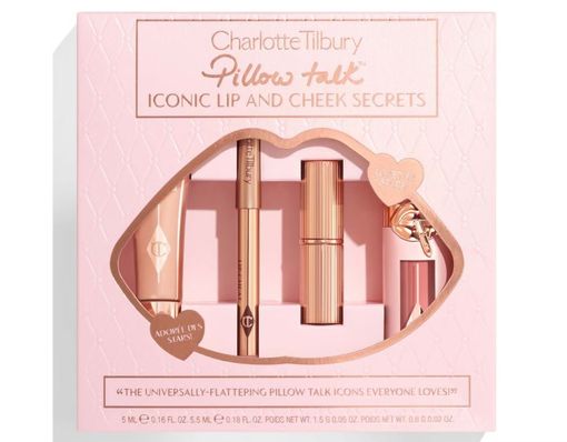 مجموعة Charlotte Tilbury Pillow Talk الشفاه الأيقونية وأسرار الخد