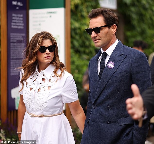 وكان زوج آخر من Wimbledon زوجين سابقا بطل العالم روجر فيدرر وزوجته ميروسلافا فافرينيك