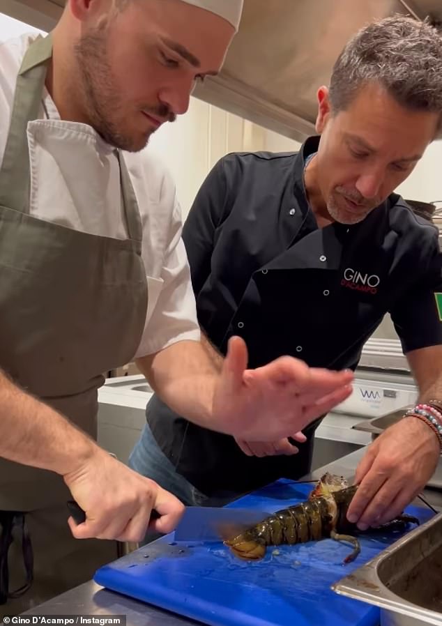 يأمل جينو أن يراها الناس ويفكرون "إنه رجل لطيف ، وصولاً إلى الأرض ، وليس مرتفعًا جدًا وعظيمًا للعمل في مطعمه وإلقاء نظرة على كل شخص يحصل معه ،"'