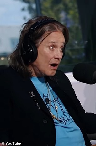 في مقطع آخر ، عزز Ozzy شارون مع إبقائه على قيد الحياة خلال مقابلة مع Zane Lowe في عام 2023