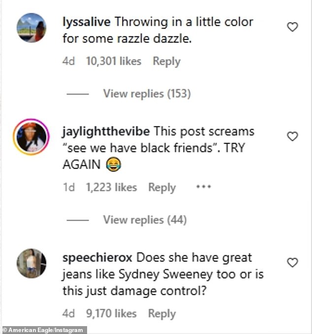 هذا المنشور يصرخ "انظر ، لدينا أصدقاء سود ،"وافق مستخدم instagram @jaylightthevibe. 'حاول ثانية'