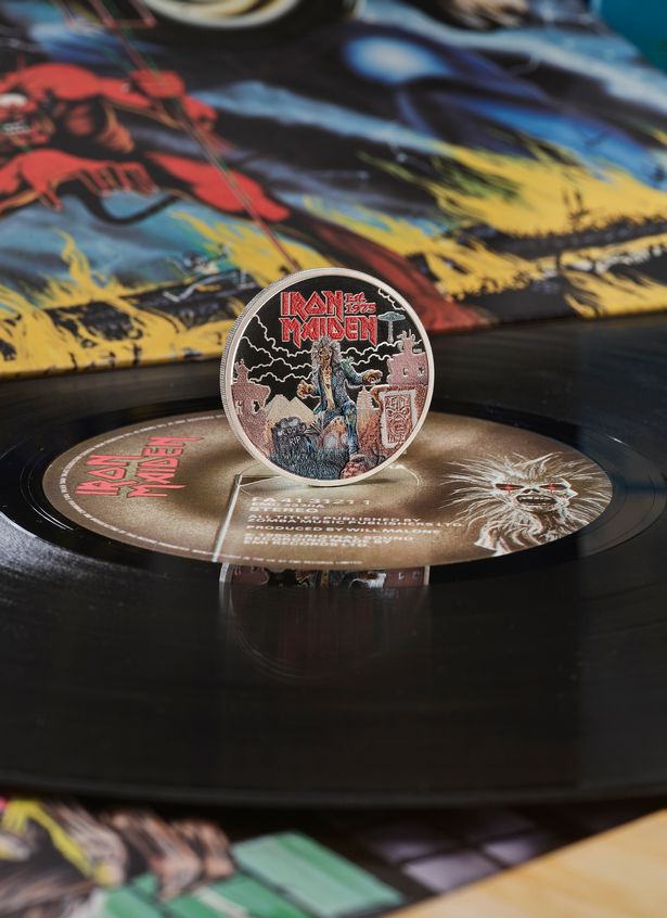 عملات جديدة من Iron Maiden التي يتم إصدارها من قبل Royal Mint