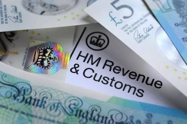 ملاحظات البنك ورسالة من HMRC