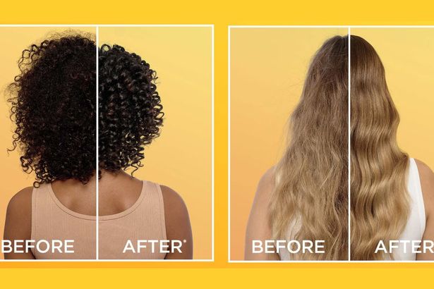 Garnier Ultimate تمزج بين الموز قبل وبعد الصور