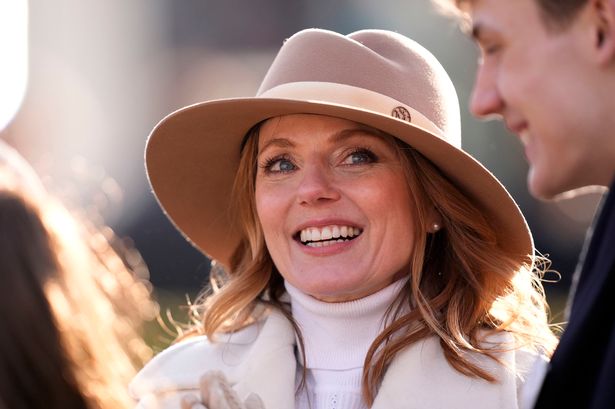 قام Spice Geri Halliwell بمظهر علني في سباق الجائزة الكبرى البريطاني F1