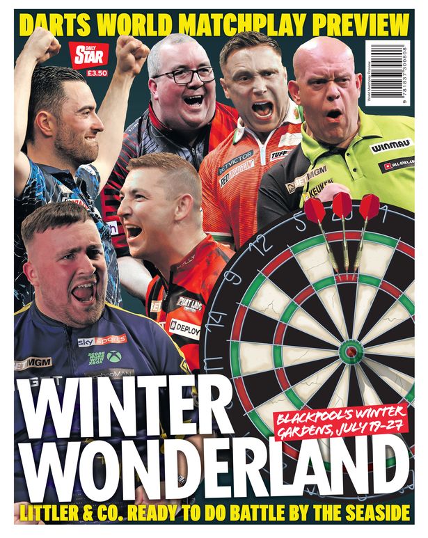 The Daily Star 2025 World Matchplay Darts Publication