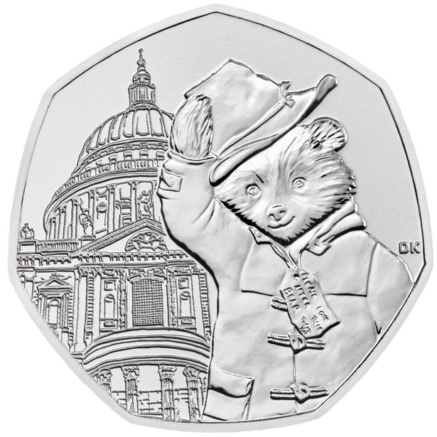 تم إصدار Paddington Bear 50p في عام 2018